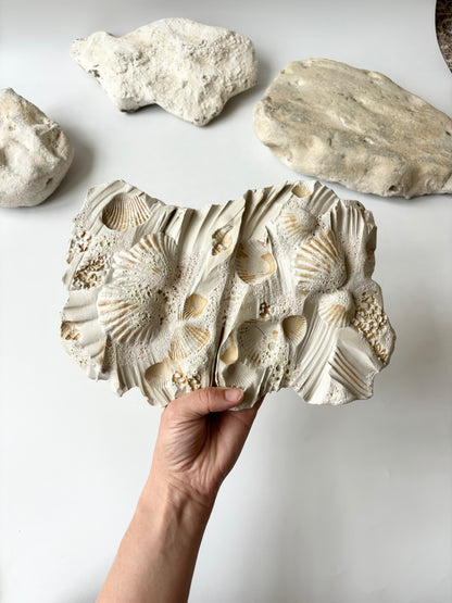 Vægophæng 053 - Muslingefossil - 2. sortering (læs beskrivelse)